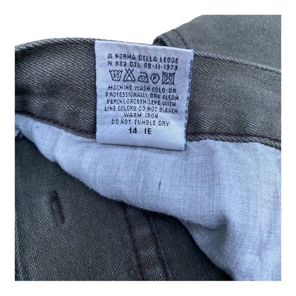 ๐ค VERSACE Jeans Couture ๐ฎ๐น Vintage Designer Grey Pants | Size 36 / IT 50 | ๐๐ฅ - Picture 6 of 10